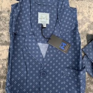 Majestic International Men’s SILK Pajama 3 pc Set